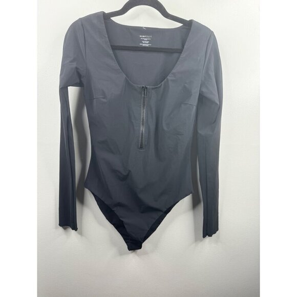 Bumpsuit The Crawford Swimsuit One Piece Black Size XL NEW Long Sleeve Zipper - Picture 5 of 7